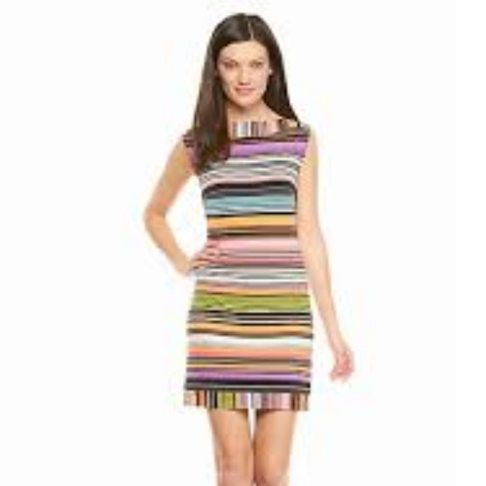 Trina Turk Size Small Striped Dress